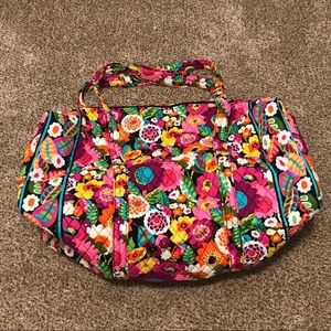 Vera Bradley Duffel—Va Va Bloom